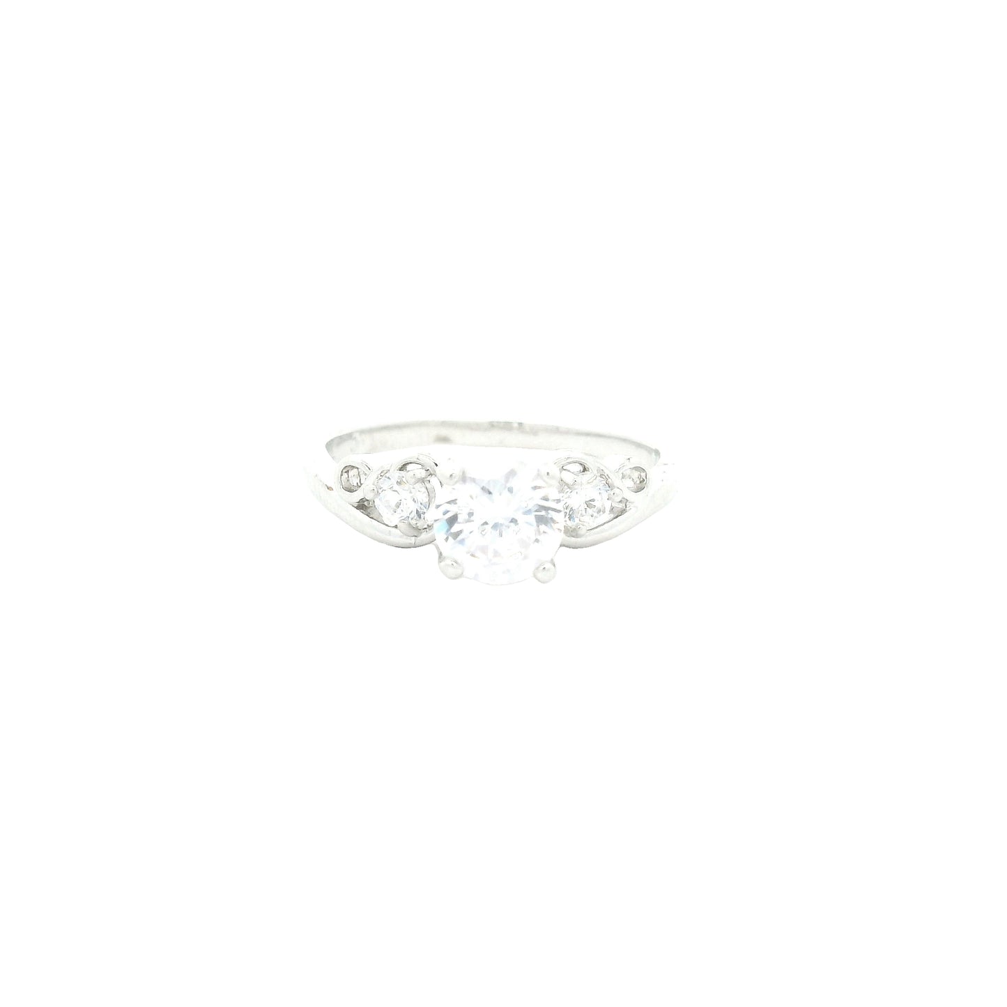 1.08 Ct Cubic Zirconia 925 Sterling Silver Ring