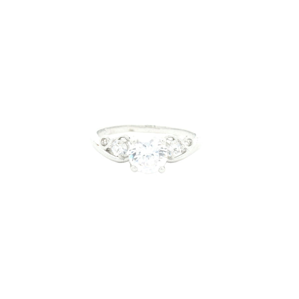 1.08 Ct Cubic Zirconia 925 Sterling Silver Ring