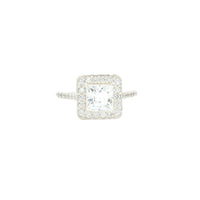 3.79 Ct Cubic Zirconia 925 Sterling Silver Ring
