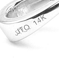 2.58 Carats Lab Grown Diamond 14K Gold Pendant