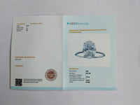 3.02 Carats Lab Grown Diamond 14K Gold Ring