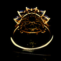 3.03 Ct Round Tanzanite 14K Gold Ring