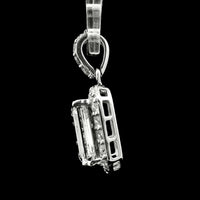 2.65 Carats Lab Grown Diamond 14K Gold Pendant