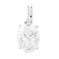 2.51 Carats Lab Grown Diamond 14K Gold Pendant