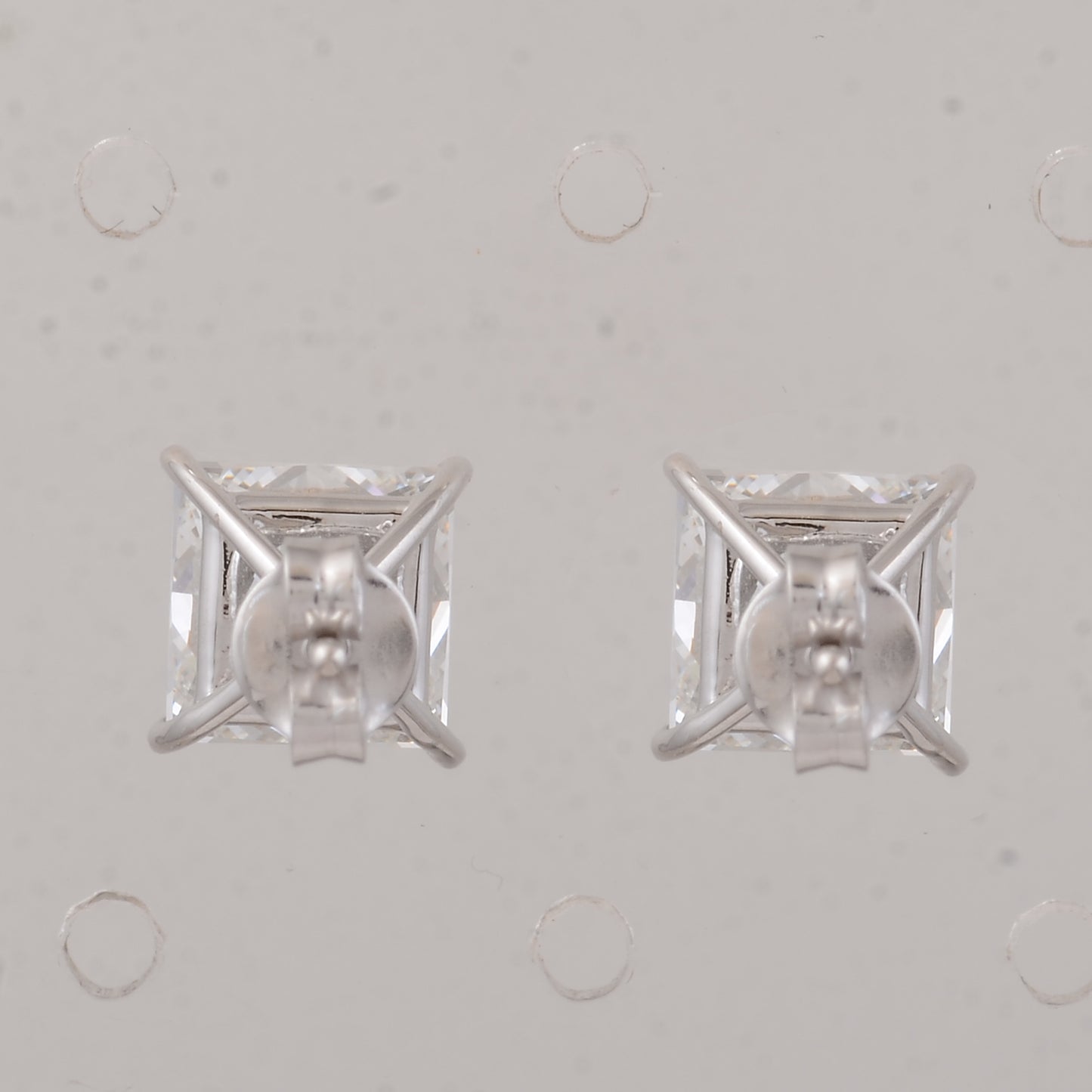 4.09 Carats Lab Grown Diamond 14K Gold Earrings