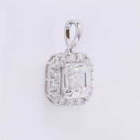 2.32 Carats Lab Grown Diamond 14K Gold Pendant