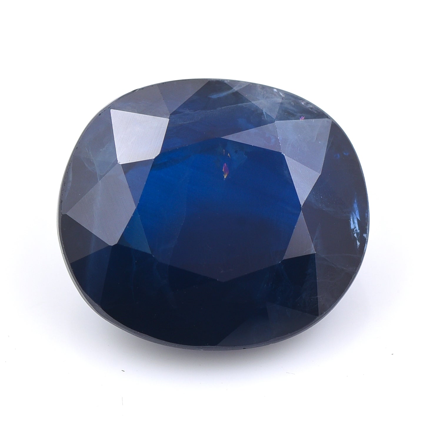 13.35 Natural Corundum Sapphire Rectangular Cushion Mixed Cut Gemstone