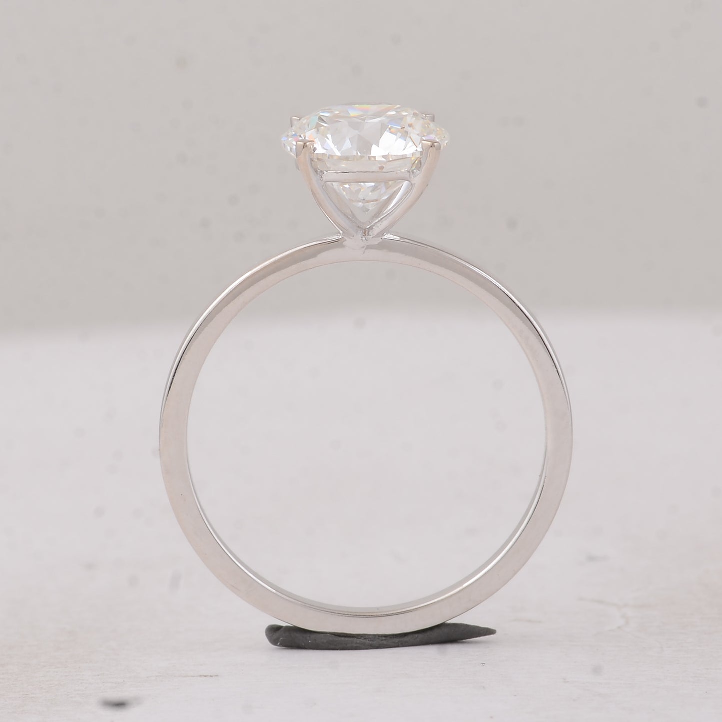 2.06 Carats Lab Grown Diamond 14K Gold Ring