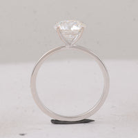 2.06 Carats Lab Grown Diamond 14K Gold Ring