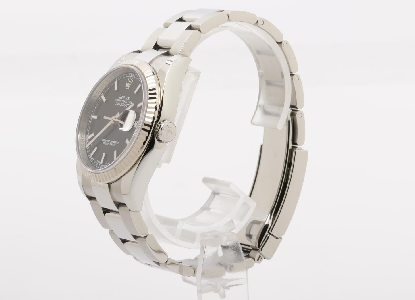 Rolex -116234 - Random Serial Number Datejust Black Men's Automatic Stainless Steel