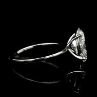 3.15 Carats Lab Grown Diamond 14K Gold Ring