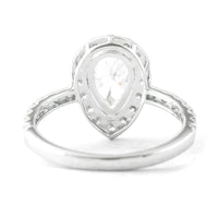 2.13 Carats Lab Grown Diamond 14K Gold Ring