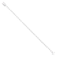 4.40 Carats Lab Grown Diamond 14K Gold Bracelet