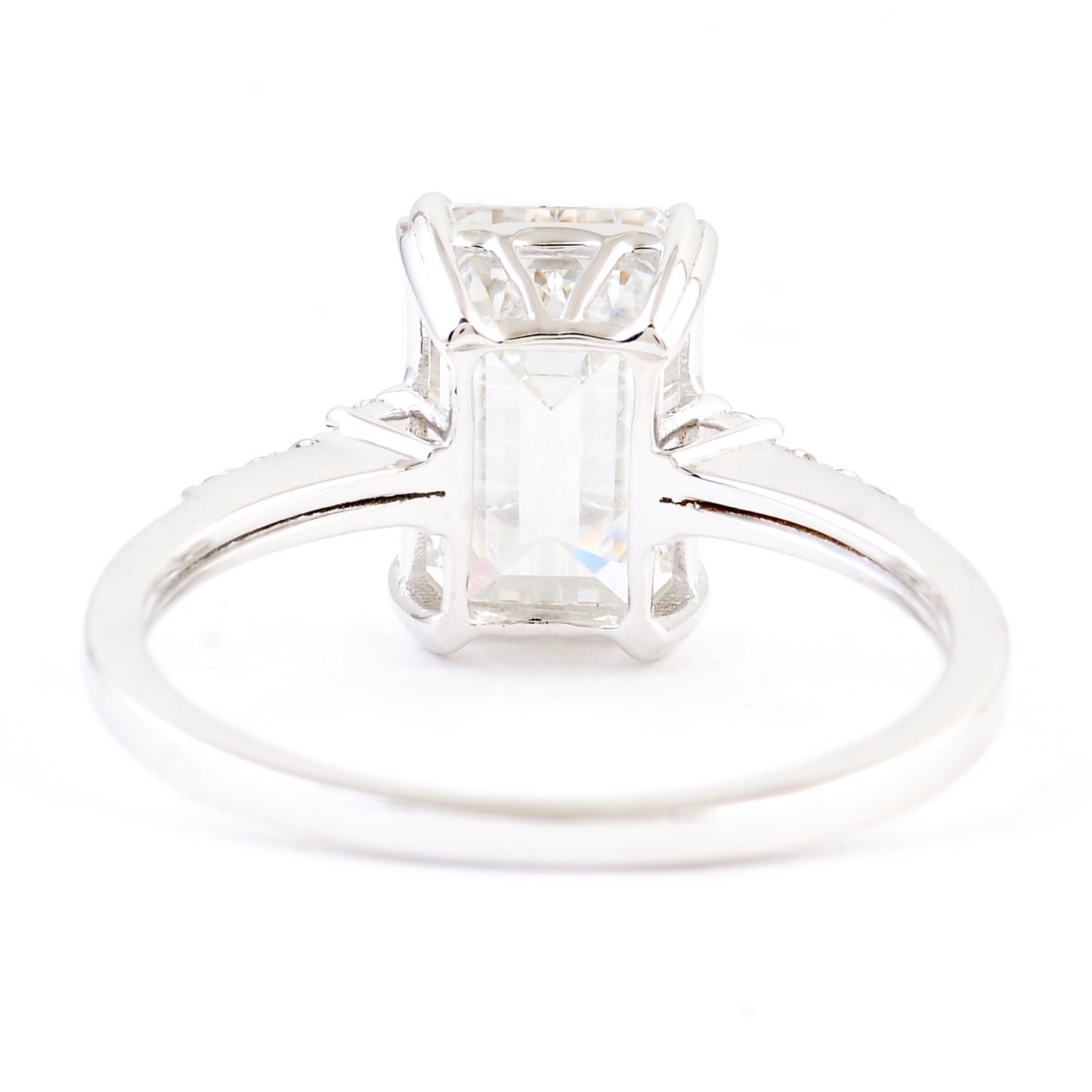 3.07 Carats Lab Grown Diamond 14K Gold Ring