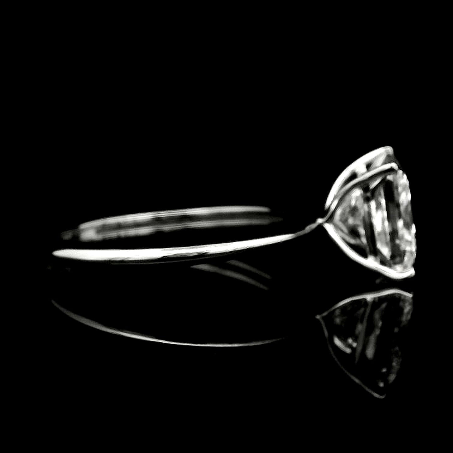 3.04 Carats Lab Grown Diamond 950 Platinum Ring
