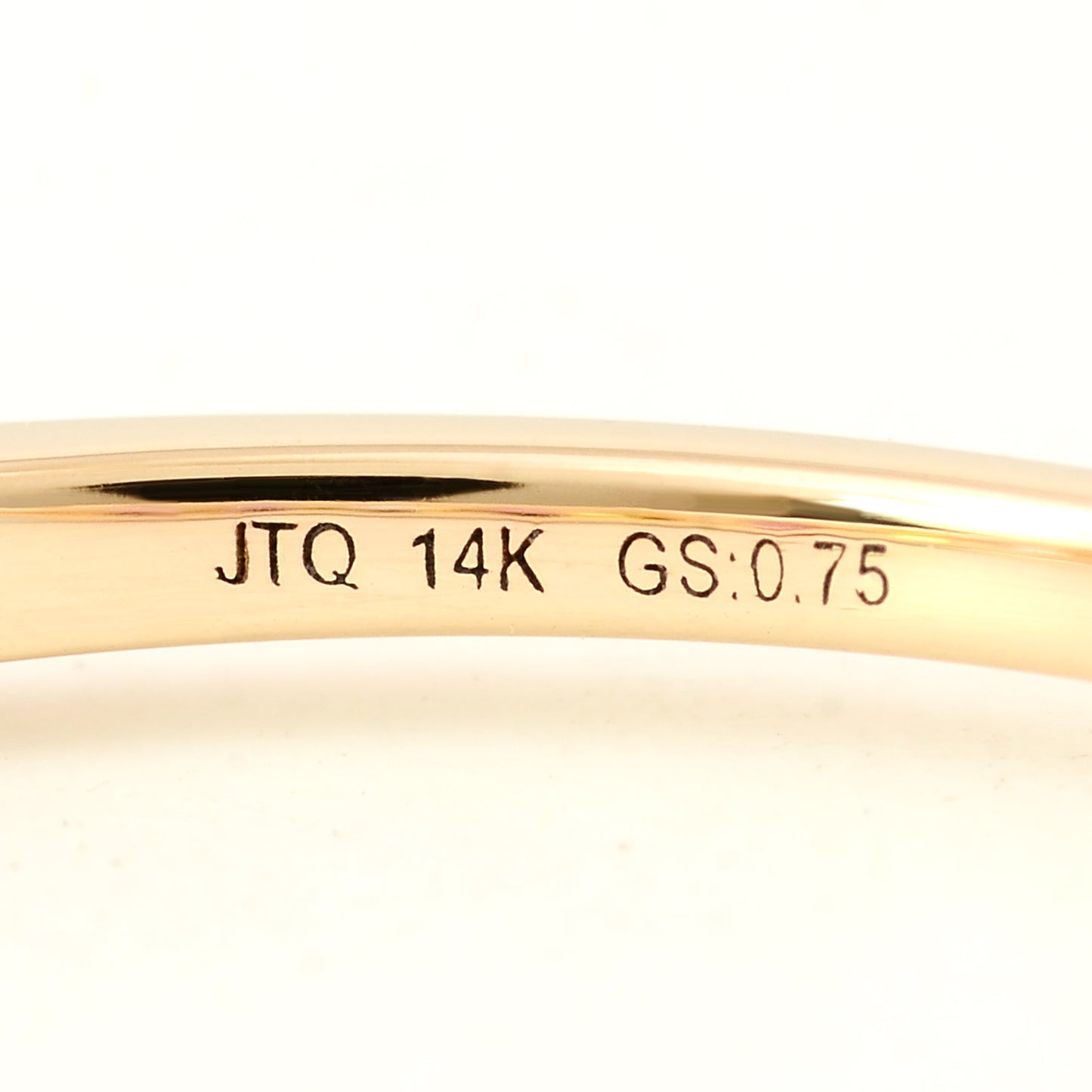 0.75 Ct Round Natural Tourmaline 14K Gold Ring