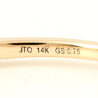 0.75 Ct Round Natural Tourmaline 14K Gold Ring