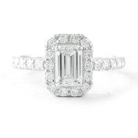 1.89 Carats Lab Grown Diamond 14K Gold Ring