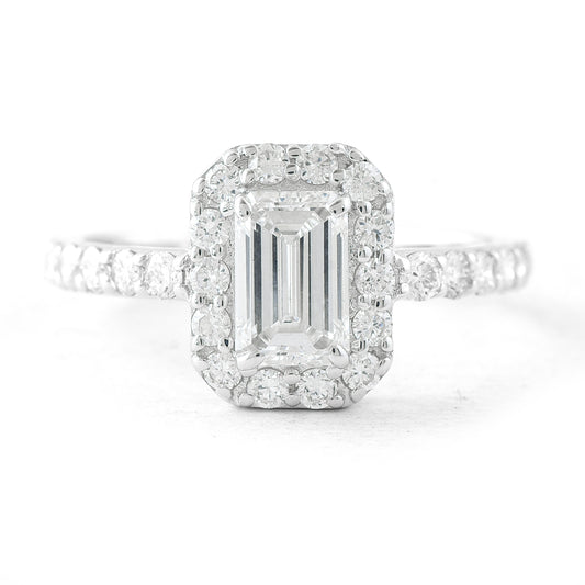 1.89 Carats Lab Grown Diamond 14K Gold Ring