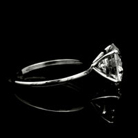 3.50 Carats Lab Grown Diamond 14K Gold Ring