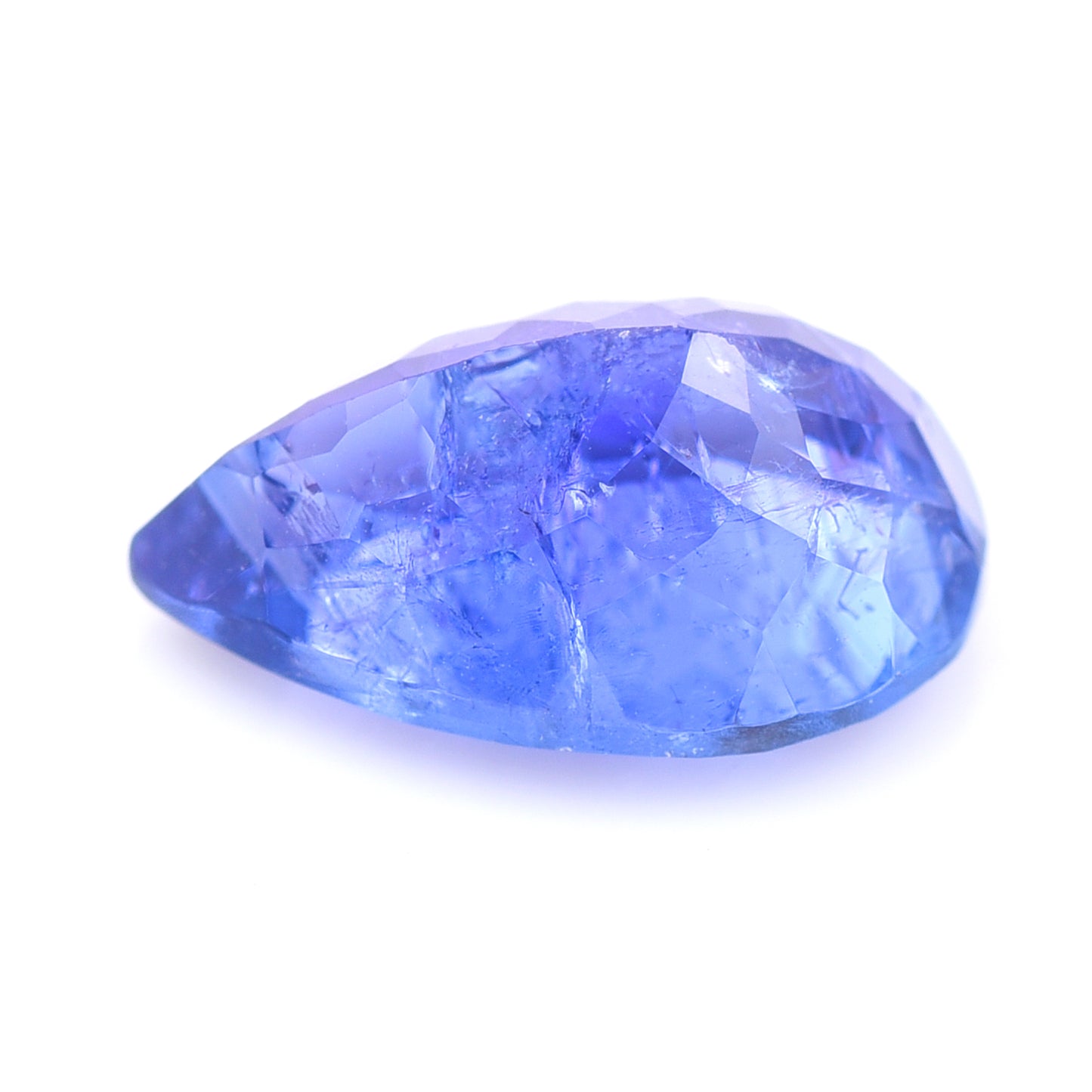 5.23 Natural Zoisite Tanzanite Pear Mixed Cut Gemstone