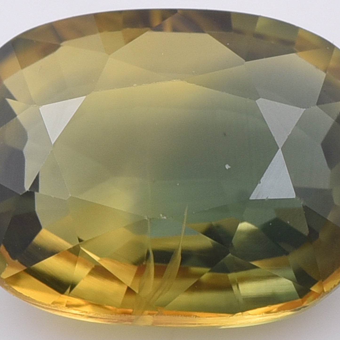 2.01 Natural Corundum Bi-Color Sapphire Rectangular Cushion Mixed Cut Gemstone