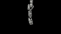 3.19 Carats Lab Grown Diamond 14K Gold Pendant