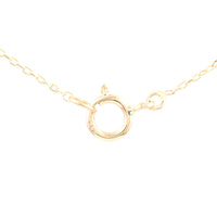 1.56 Ct Round Multi Sapphire 14K Gold Necklace