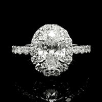 2.52 Carats Lab Grown Diamond 14K Gold Ring