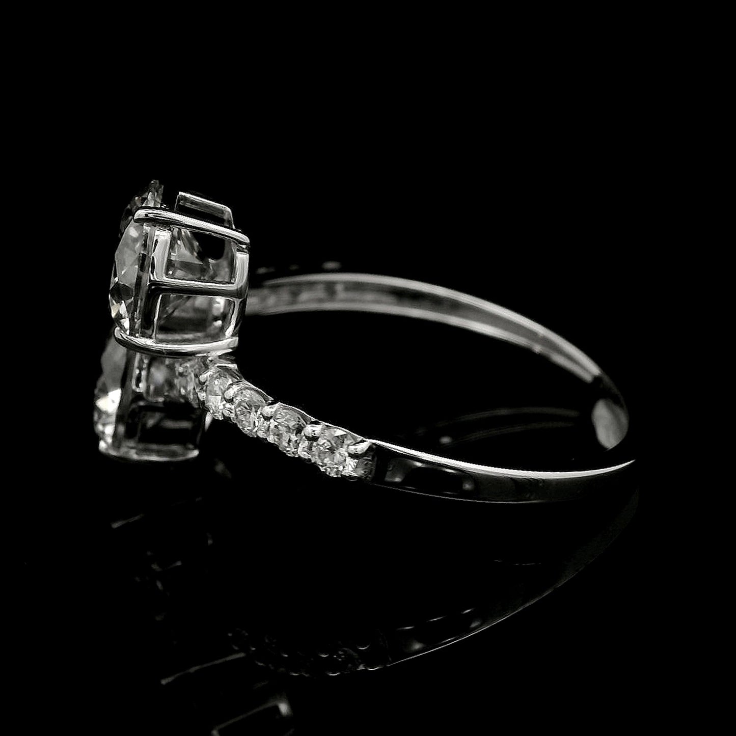 2.52 Carats Lab Grown Diamond 14K Gold Ring