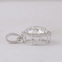 5.20 Carats Lab Grown Diamond 14K Gold Pendant