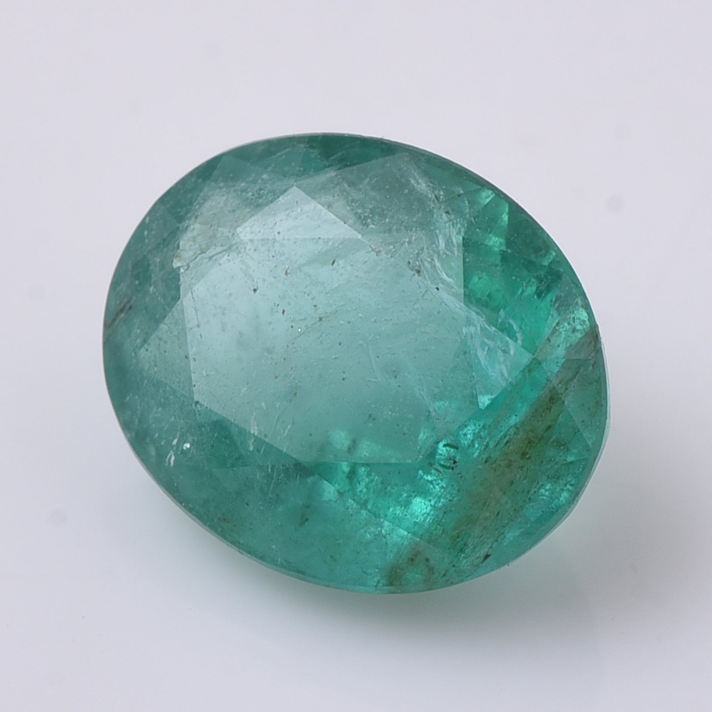 2.39 Natural Beryl Emerald Oval Mixed Cut Gemstone