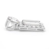 4.45 Carats Lab Grown Diamond 14K Gold Pendant