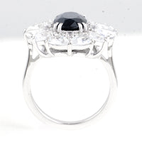 8.02 Carats Sapphire 14K Gold Ring
