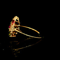 1.75 Ct Round Tourmaline 14K Gold Ring