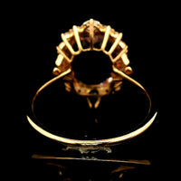 6.08 Ct Cushion Kunzite 14K Gold Ring