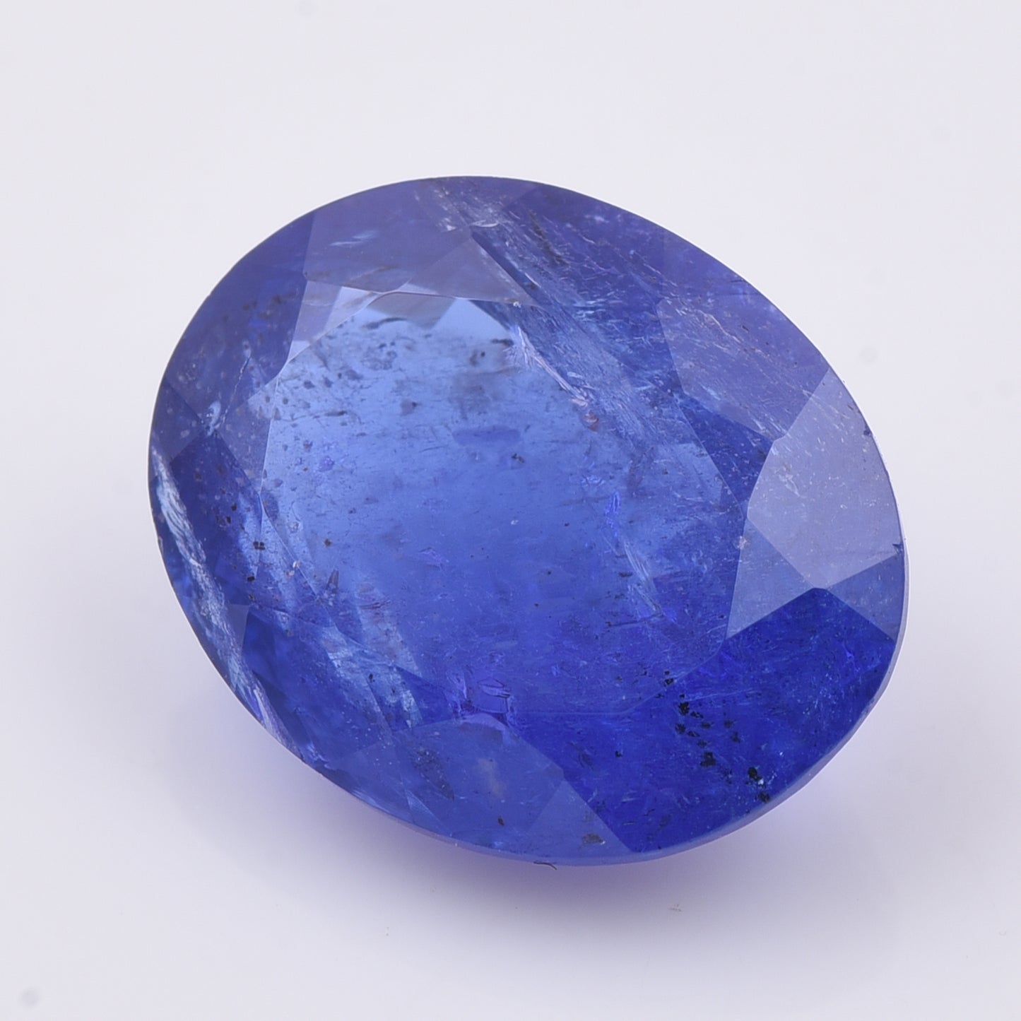 7.74 Natural Zoisite Tanzanite Oval Mixed Cut Gemstone