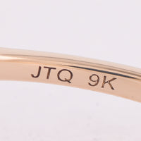 0.73 Ct Oval Emerald 9K Gold Ring