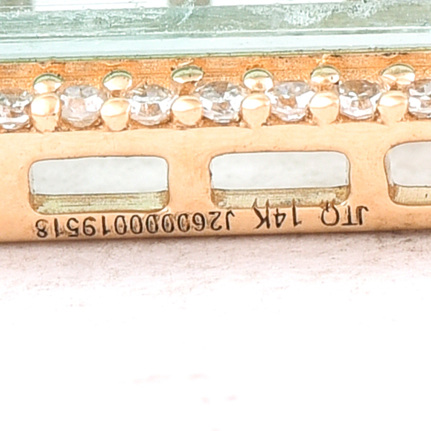 0.99 Ct Rectangle Step Cut Natural Emerald 14K Gold Pendant