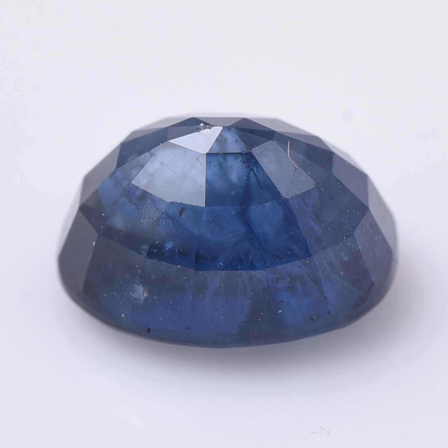 2.58 Natural Corundum Sapphire Oval Mixed Cut Gemstone