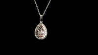 2.42 Carats Pink Lab Grown Diamond 14K Gold Pendant
