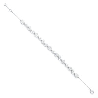 2.27 Carats Lab Grown Diamond 14K Gold Bracelet