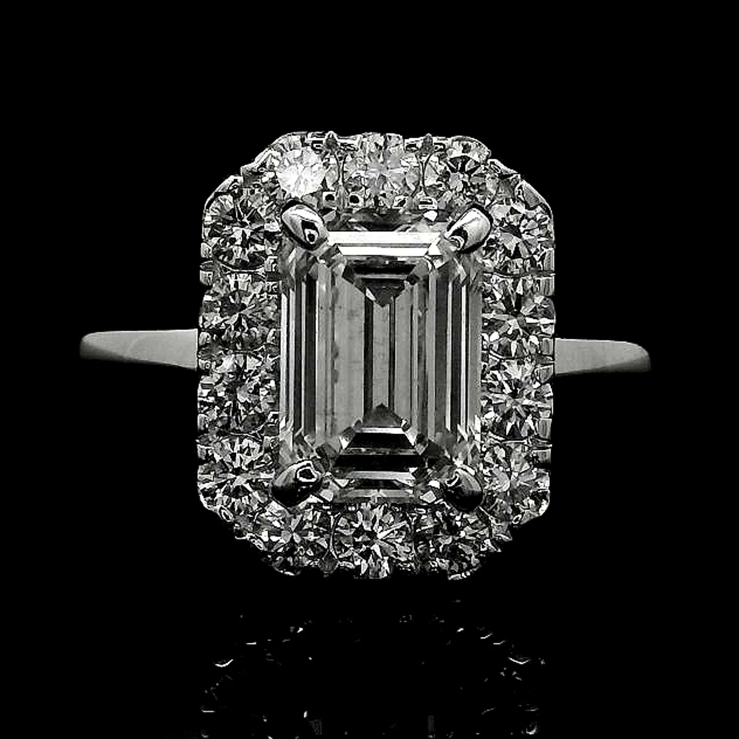2.38 Carats Lab Grown Diamond 14K Gold Ring