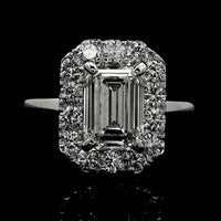 2.38 Carats Lab Grown Diamond 14K Gold Ring