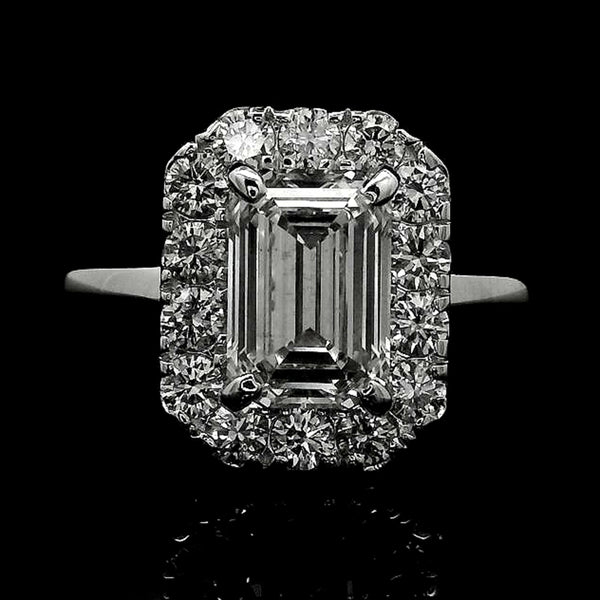 2.38 Carats Lab Grown Diamond 14K Gold Ring