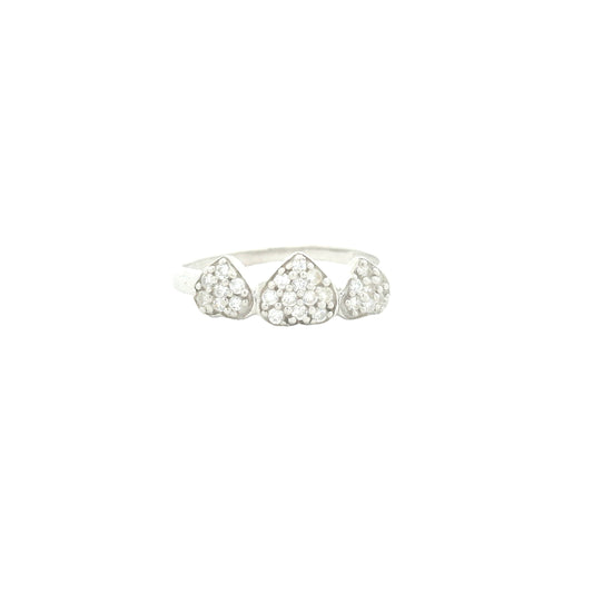0.82 Ct Cubic Zirconia 925 Sterling Silver Ring