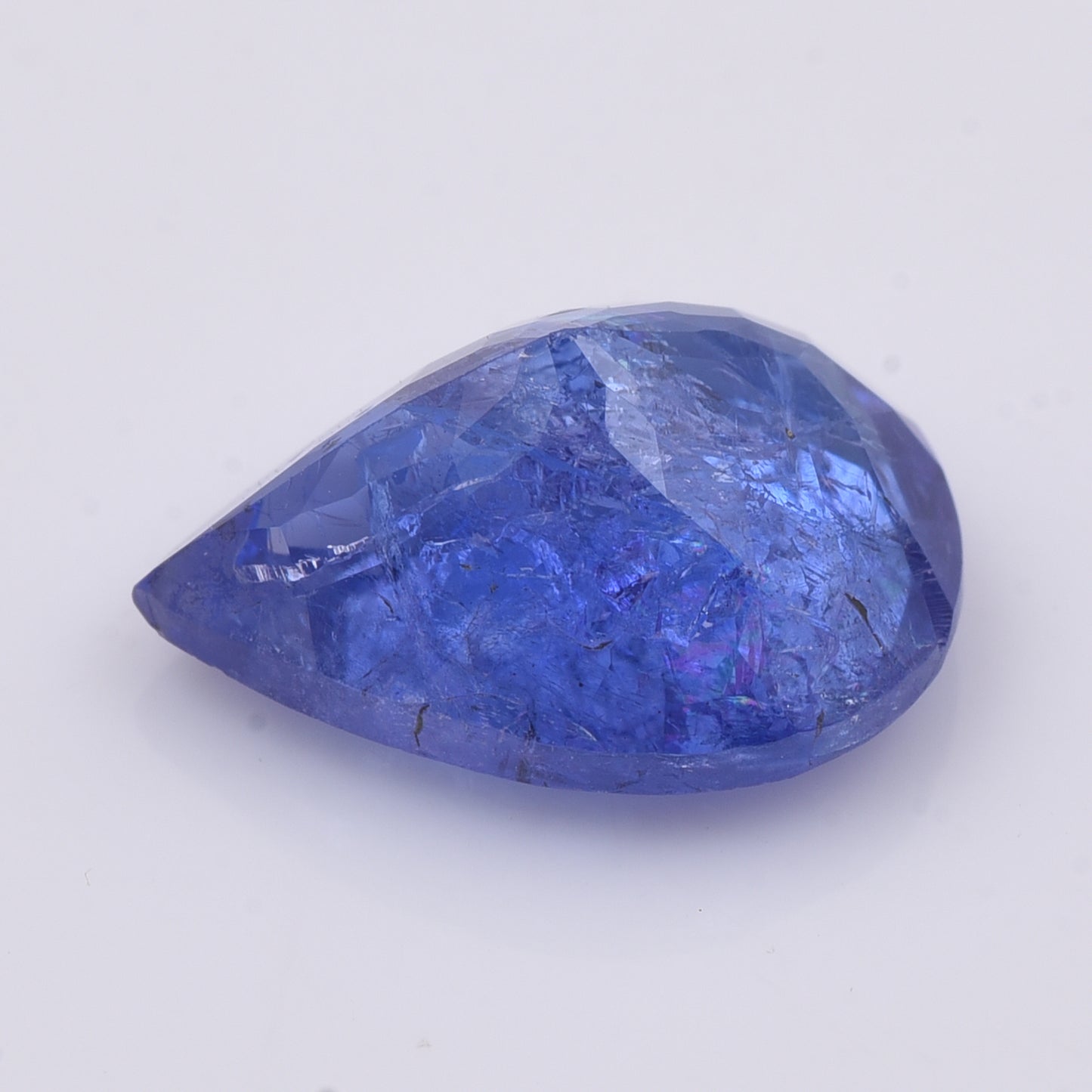 5.11 Natural Zoisite Tanzanite Pear Mixed Cut Gemstone