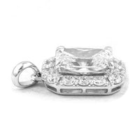 2.43 Carats Lab Grown Diamond 14K Gold Pendant