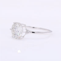 2.05 Carats Lab Grown Diamond 14K Gold Ring