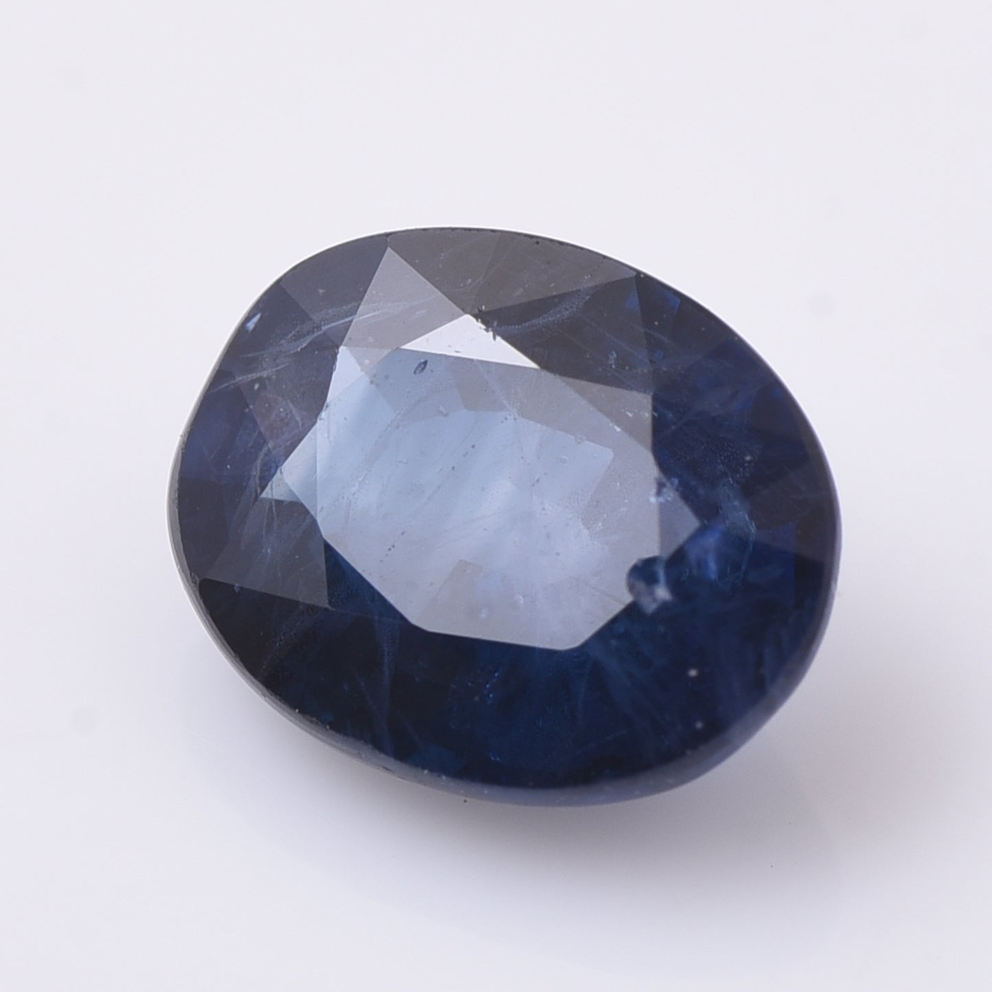 1.56 Natural Corundum Sapphire Oval Mixed Cut Gemstone